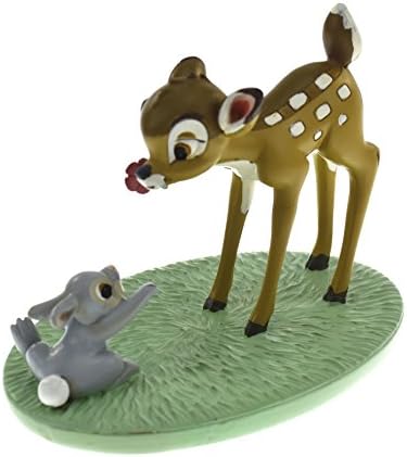 Disney Büyülü Anlar-Bambi ve Thumper-Özel Arkadaşlar Hatıra Heykelcik DI190