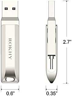 Flash Sürücü USB Tip C Hem 3.2 Tech-2 in 1 Çift Sürücü Bellek Sopa Yüksek Hızlı OTG Android Smartphone Bilgisayar