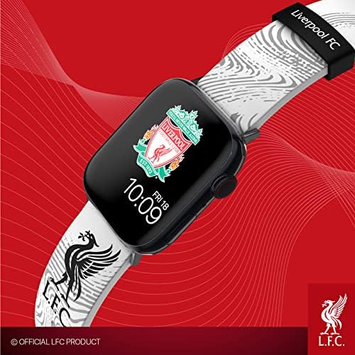 Liverpool Futbol Kulübü Smartwatch Bandı-Resmi Lisanslı, Her Boyutta ve Apple Watch Serisiyle Uyumlu (saat dahil değildir)