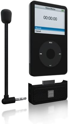 Ipod Video için XtremeMac IPV-MIC-00 MicroMemo Dijital Ses Kaydedici (Siyah)