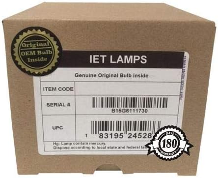 IET Lambaları-Orijinal Orijinal Yedek Ampul / lamba için OEM Konut ile Epson EB-7800 Projektör (Güç Ushıo)