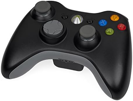 Microsoft Xbox 360 Kablosuz Denetleyici Siyah (Yenilendi)