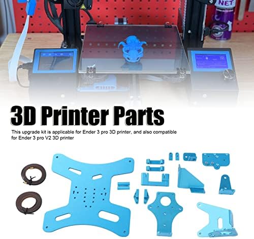 36 Adet 3D Yazıcı Alüminyum plaka seti, 3D Yazıcı Parçaları Alüminyum alaşımlı tabak Vida Eksen Kemer 3D Yazıcı Yükseltme