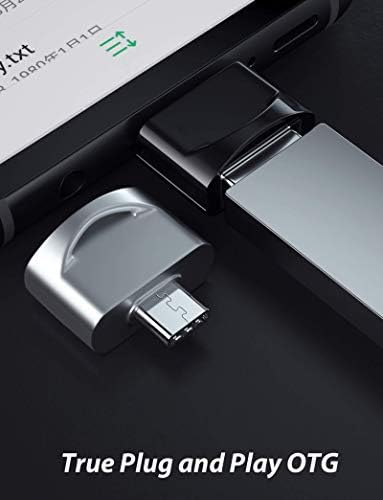 Tek Styz USB C Dişi USB Erkek Adaptör (2 paket) Tip-C Şarj Cihazı ile OTG için Samsung N930V'NİZLE uyumludur. Klavye,