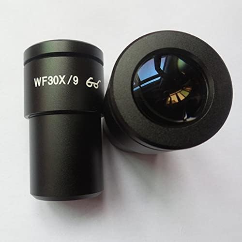 Mikroskop Aksesuarları 2 ADET Stereo Mikroskop 30X Widefield Mercek Lens Montaj Boyutu WF30X 9mm Laboratuar Sarf Malzemeleri