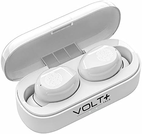 Volt Plus TECH İnce Seyahat Kablosuz V5. 1 Kulakiçi Bose Çerçevelerinizle Uyumlu Tempo Dörtlü Mikrofonlu Güncellenmiş