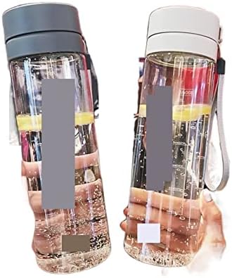 MKDSU Su Bardağı Plastik Bardak Su Şişesi Açık Spor Taşınabilir Su Bardağı Dört Mevsim Mevcut (Renk: Turuncu, Boyut: