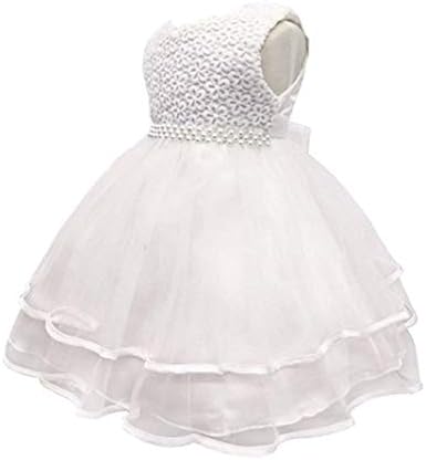 HX Bebek ve Yürümeye Başlayan Prenses İnci Tutu Özel Durum Elbise Bebek Kız Düğün Parti için