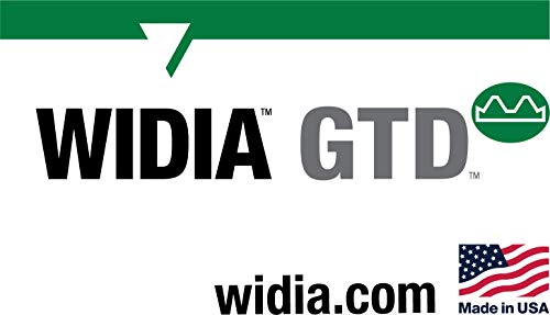 WIDIA GTD GT625016 Zafer GT62 HP Dokunun, Yarı Alt Pah, Sağ El Kesim, 3 Flüt, 8-32, HSS-E-PM, Kalay + CRC / C Kaplama