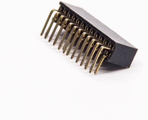 GXMRHWY Pin Başlığı Dik Açı Dişi 1.27 2ﾗ 12 PİN H4. 3 DIP Tipi (2 adet)