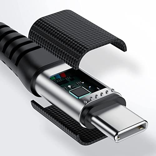 Cabepow USB A Tipi C Kablosu, (2 Paket) 10Ft Hızlı Şarj 10 Feet USB Tipi C Kablosu Samsung Galaxy A10/A20/A51 / S10