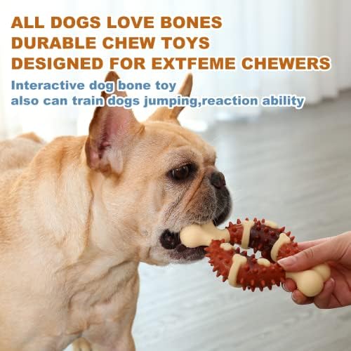 CNJerryXD Pet Molar Oyuncak, Dişleri Temizleyin ve Kaygıyı Hafifletin Dişleri Taşlamak için Tasarlanmış Sevimli Köpek