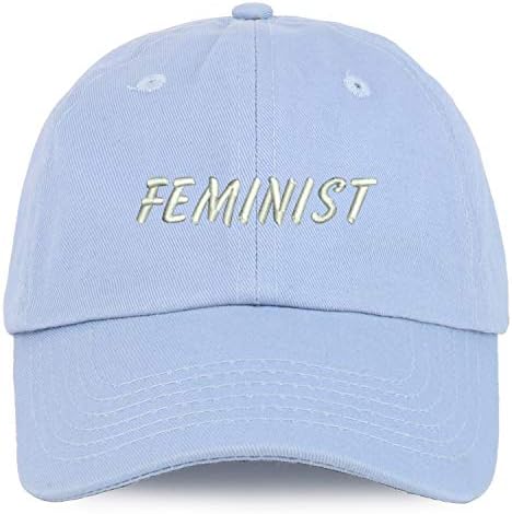Trendy Giyim Mağazası Gençlik Feminist Ayarlanabilir Yapılandırılmamış Pamuklu Beyzbol Şapkası