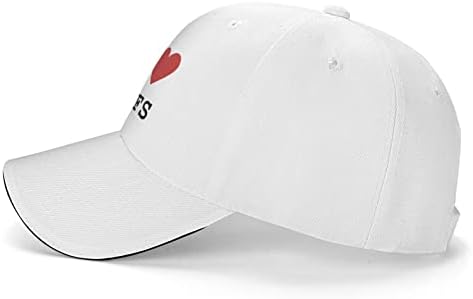 Kovboyları Seviyorum beyzbol şapkası Ayarlanabilir Rahat Baba Şapka Erkekler Kadınlar için güneşlikli kep