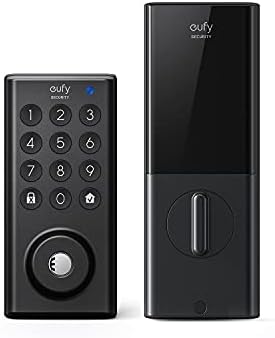 eufy Güvenlik Anahtarsız Giriş Kapı Kilidi, App Kontrolü, Bluetooth Elektronik Sürgü, BHMA Sertifikalı, IPX3 Hava