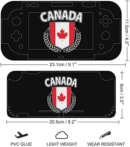 Akçaağaç Yaprağı Kanada Bayrağı Serin Çıkartmalar Çıkartmaları Kapak ile Uyumlu Anahtarı / Anahtarı Lite Cilt Koruyucu