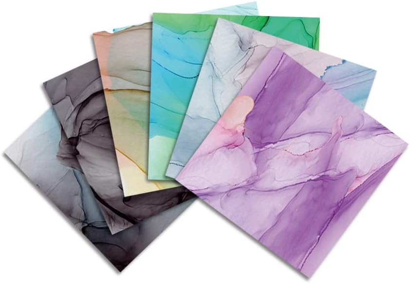 12 * 12 Renkli Desenli Kağıt koleksiyon defteri kağıdı Pedi - 12 Renkten ikisi Dekoratif Kağıt Tatil Kart Yapımı için