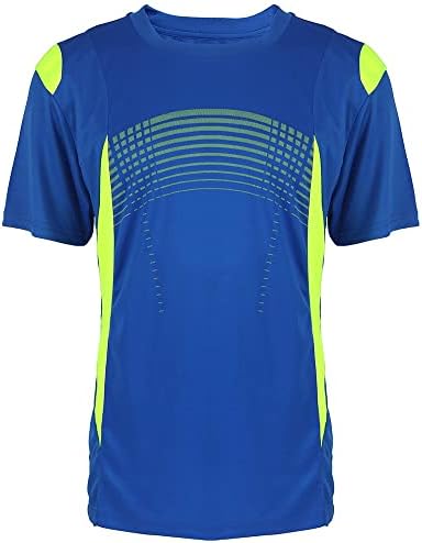 Facıtısu Erkek Kısa Kollu Performans Gömlek Hafif Atletik Koşu Spor Tee Gömlek S-3XL