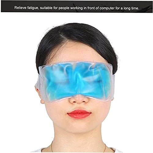 Gevşeme Yardımı Göz Maskeleri-Koyu Halkalar için Sıcak/Soğuk Uyku Aksesuarları Yeniden Kullanılabilir Soğutma Jeli