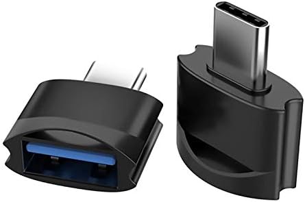 Tek Styz USB C Dişi-USB Erkek Adaptör (2'li Paket), Tip-C Şarj Cihazlı OTG için Nokia 6.1 Plus'ınızla uyumludur. Klavye,