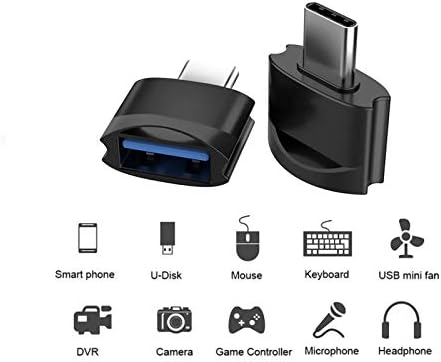 Tek Styz USB C Dişi USB Erkek Adaptör (2 paket) Tip-C Şarj Cihazı ile OTG için Motorola Moto Z'nizle uyumludur. Klavye,