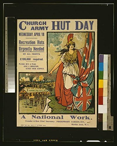 Tarihselfindings Fotoğraf: I. Dünya Savaşı, Birinci Dünya Savaşı, Kilise Ordusu Kulübe Günü,Acilen İhtiyaç Duyulan