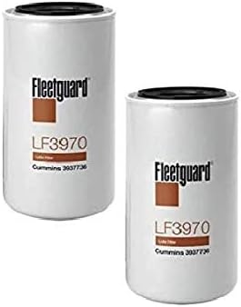 LF3970 Fleetguard Yağ Filtresi (2'li paket), Değiştirir (Donaldson P550428, P551019)