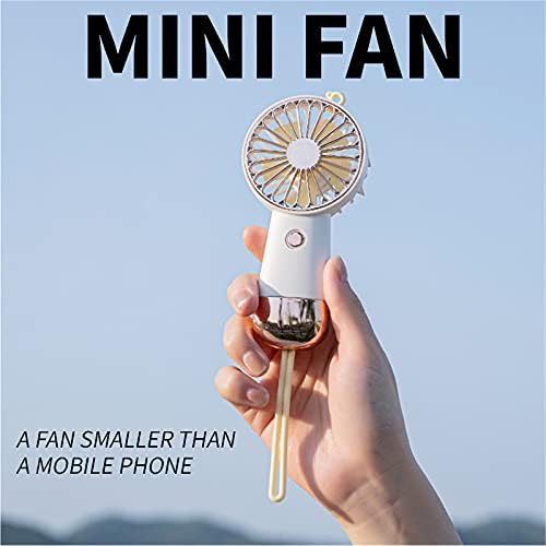 YIISU ZBKCYH Yeni El Küçük Fan Taşınabilir Kordon Mini Masaüstü Öğrenci USB Şarj Fanı