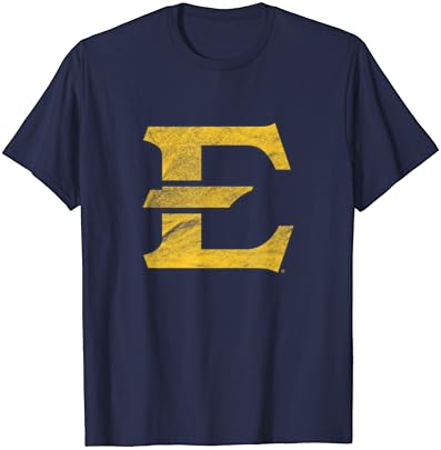 Doğu Tennessee Eyaleti ETSU Korsanları Sıkıntılı Birincil T-Shirt