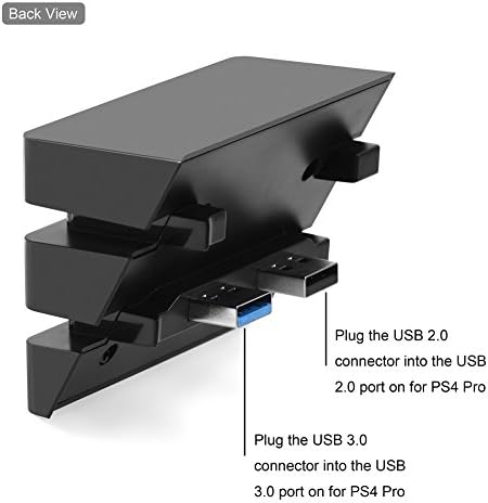 TRAZ Kolay Kurulum Adaptörü Aksesuarları Genişleme Hub Hub 2.0 ve 3.0 USB Düşük Profil Splitter Genişletici PS4 Yüksek