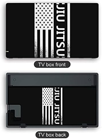 Amerikan Bayrağı Jiu-Jitsu Tam Set Koruyucu Sticker Kapak Nintendo Anahtarı Konsolu ve Anahtarı Lite İnce Cilt