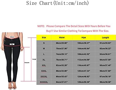 HDZWW Spor Pantolon Kadın Pop Uzun Cepler ıle Esnek Pantolon Keten Yaz Gevşek Düz Bacak Desenli Elastik Bel