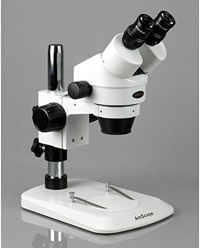 AmScope SM-1BN Profesyonel Binoküler stereo yakınlaştırmalı mikroskop, WH10x Oküler, 7X-45X Büyütme, 0.7 X-4.5 X Zoom