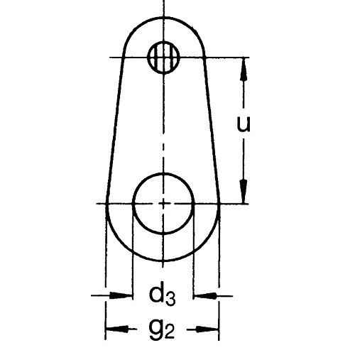Ametrik LF 386 TL LF / LL Serisi Yaprak Zinciri, LL 2466 ISO Numarası, 38,1 mm Perde, 6x6 Plaka Bağlama, 67,5 mm Üst