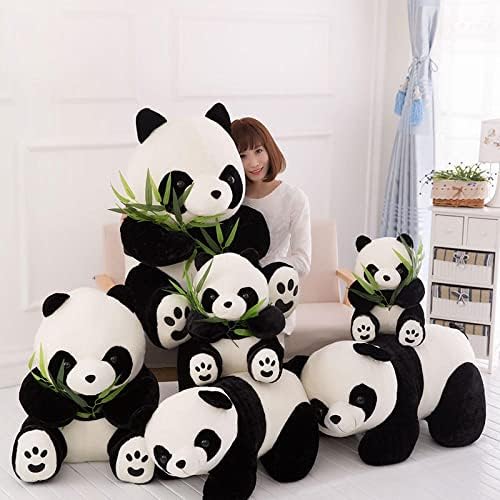 TİANMİNJİEDM peluş oyuncak Panda Bebek peluş oyuncak Yastık Tatil doğum günü hediyesi (Renk: Oturan Panda, Boyutu: