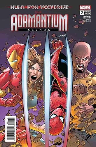 Wolverine Avı: Adamantium Gündemi 2A VF / NM; Marvel çizgi romanı