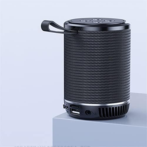 FZZDP küçük hoparlör Taşınabilir hoparlörler bas Stereo hoparlör açık ses kutusu (Renk: D)