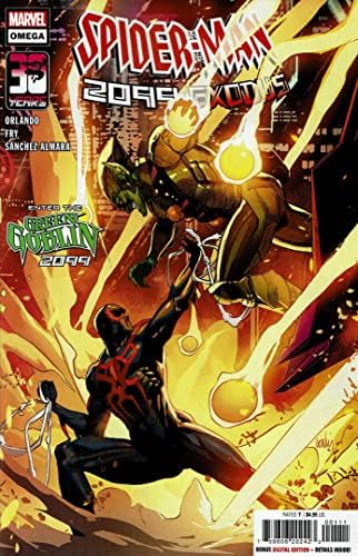 Örümcek Adam 2099: Çıkış Omega 1 VF / NM; Marvel çizgi romanı