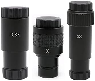 Mikroskop Aksesuarları 0.3 X 0.4 X 0.5 X 1X Adaptörü Lens Endüstriyel Kamera Bağlı Mikroskop Laboratuar Sarf Malzemeleri