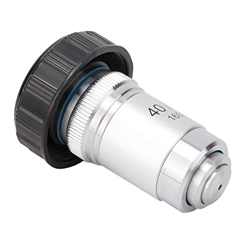 Profesyonel Objektif Lens Renksiz Objektif Mikroskop 195 Çelik Ofis için Kapalı C Arayüzü ile(40x)