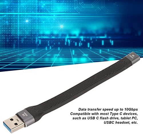 USB A Tipi C Adaptör Kablosu 10Gbps, USB A Erkek Tip C Dişi OTG Kablo Adaptörü Şarj ve Senkronizasyon, Klavye Fare