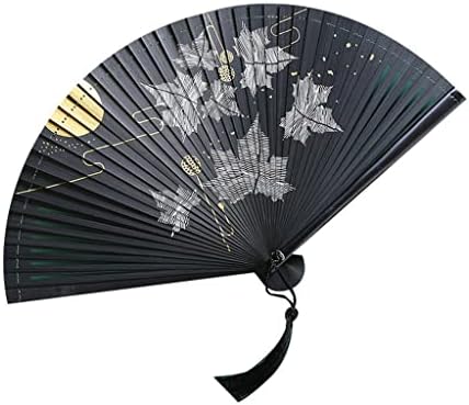 SLYNSW Fan Vinç Fan yelpaze Podyum Gösterisi Çin Tarzı kadın Fan Ev Dekorasyon Süsler Zanaat Hediye