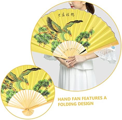 HANABASS 3 adet Duvara monte Fan Dekorasyon Çiçek Süslemeleri Vintage Dekor Dekor Japon yelpaze Dans Fanı Çay Partisi