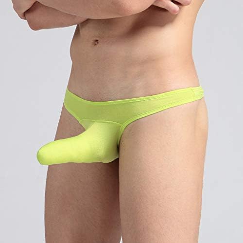 Iç çamaşırı Erkekler Seksi U Bulge Kılıfı Düz Renk Seksi Külot G-String Tanga Rahat Performans Düşük Bel Kısa erkekler