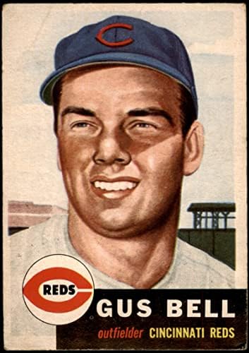 1953 Topps 118 Gus Bell Cincinnati Kırmızıları (Beyzbol Kartı) VG Kırmızıları