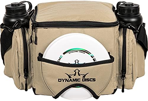 Dinamik Diskler Asker Disk Golf Çantası / 18 + Disk Kapasitesi / Güverte Üstü Atıcı Cebi / iki Saklama Cebi / iki