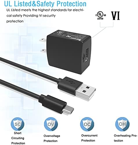 5Ft USB C AC şarj aleti için Fit Samsung Galaxy A03S A02s A01 SM-A025 SM-A037 SM-S134 USB C Telefon Hızlı şarj adaptörü