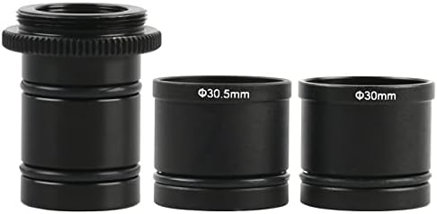 Mikroskop Aksesuarları 30mm Mikroskop Mercek Adaptörü Stereo Mikroskop Laboratuar Sarf Malzemeleri (Renk: 2 Set)