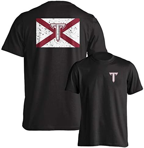 Troy Truva Atları Resmi Alabama Eyalet Bayrağı Fan T-Shirt