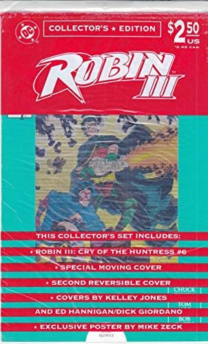 Robin III: Avcının Çığlığı 6 (posterli) VF / NM; DC çizgi roman